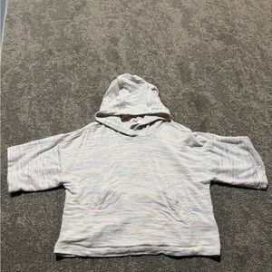 Athleta Girl young girls size 7 short sleeve loose hoodie in‎ great colors
